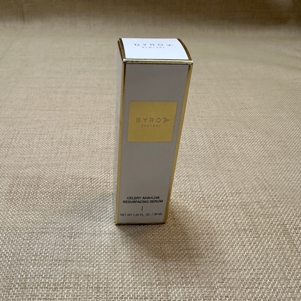 Byroe Celery AHA + LHA Resurfacing Serum Full Size Korean Skincare